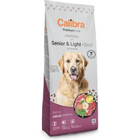 Produktbild von CALIBRA Dog Premium Senior Light Hundefutter mit Rind monoproteinisches Futter für alle Größen 12kg