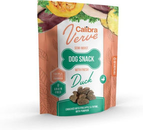 Produktbild von Calibra Dog Verve Semi-Moist Funktionssnack Ente 150g