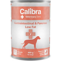 Produktbild von Calibra Dog Veterinary Diets Gastrointestinal & Pancreas Low Fat Diätfutter Nassfutter für Hunde Adult 12 x 400 g