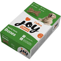 Produktbild von Calibra Joy Chewy Beef and Yucca Bones Kausnack für Hunde mit Rind getreidefrei 3 x 850 g