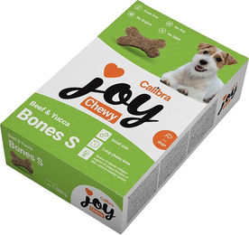 Calibra Joy Chewy Beef and Yucca Bones Kausnack für kleine Hunde mit Rind getreidefrei 3 x 1 kg – Bild 1 von 1