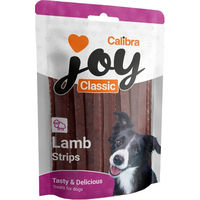 Produktbild von Calibra Joy Dog Classic Lamm Strips Trockenfleisch Hypoallergen Sensitive 3 x 80 g