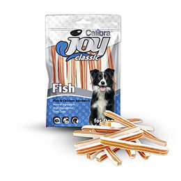 CALIBRA Joy Dog Classic Sandwich Belohnungssnack für Hunde mit Fisch und Huhn 80g – Bild 1 von 1