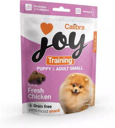 Produktbild von Calibra Joy Dog Training Belohnungssnack Huhn Getreidefrei für Hunde aller Altersstufen 150g