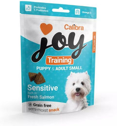 Produktbild von Calibra Joy Dog Training Belohnungssnack Lachs Getreidefrei für Hunde aller Altersstufen 150g