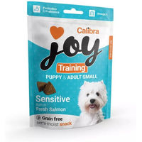 Produktbild von Calibra Joy Dog Training Belohnungssnack Lachs Getreidefrei für Hunde aller Altersstufen 150g