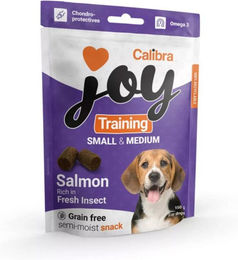 Produktbild von Calibra Joy Dog Training Belohnungssnack Lachs und Insekt 150g