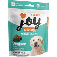 Produktbild von Calibra Joy Hundetrainings-Snacks Adult Wild und Ente 3 x 300 g