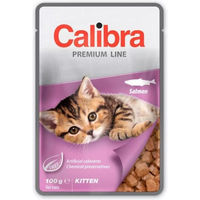 Produktbild von Calibra Kitten Lachs Stückchen in Sauce 100 g