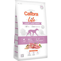 Produktbild von Calibra Life Junior Large Breed Hundefutter Lamm und Lachs Hypoallergen 12 kg - 12 kg