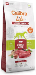 Produktbild von Calibra Life Junior Large Breed Trockenfutter mit Rind und Lachs für große Hunderassen Monoprotein 12 kg - 12 kg