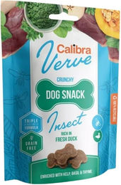 Produktbild von CALIBRA Verve Crunchy Hundesnack Ente und Insekten getreidefrei 150 g