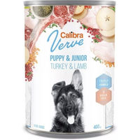 Produktbild von CALIBRA Verve GF Getreidefreies Nassfutter mit Pute und Lamm für Welpen und Junghunde 400 g