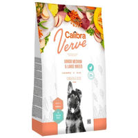 Produktbild von Calibra Verve GF Junior Hundefutter für mittelgroße und große Hunde mit Huhn und Ente getreidefrei 12 kg - 12 kg
