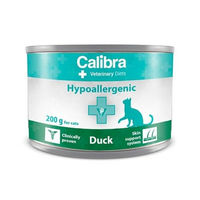 Produktbild von CALIBRA Vet Diet Hypoallergenes Nassfutter für Katzen mit Ente 6 x 200 g