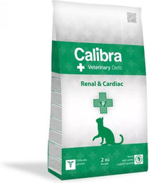 Calibra Veterinary Diet Cat Renal & Cardiac Trockenfutter für erwachsene Katzen zur Unterstützung von Niere und Herz 2 kg – Bild 1 von 3