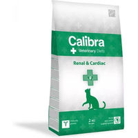 Produktbild von Calibra Veterinary Diet Cat Renal & Cardiac Trockenfutter für erwachsene Katzen zur Unterstützung von Niere und Herz 2 kg