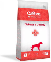 Calibra Veterinary Diet Hundefutter Diabetes & Obesity Adult Trockenfutter 12 kg - 12 kg – Bild 1 von 6