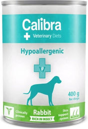 Produktbild von CALIBRA Veterinary Diet Hypoallergenes Hundetrockenfutter Insekten und Kaninchen 400 g