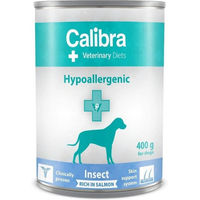 Produktbild von Calibra Veterinary Diet Hypoallergenes Hundetrockenfutter Insekten und Lachs 400 g