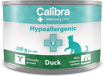 CALIBRA Veterinary Diet Hypoallergenes Nassfutter für Katzen mit Ente 200 g – Bild 1 von 1