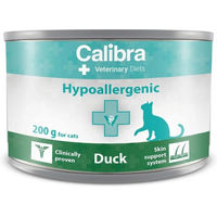 Produktbild von CALIBRA Veterinary Diet Hypoallergenes Nassfutter für Katzen mit Ente 200 g