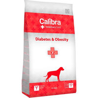 Produktbild von Calibra Veterinary Diets Diabetes & Obesity Trockenfutter für Hunde zur Gewichtsreduktion 2 kg