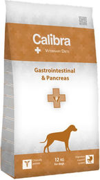 Calibra Veterinary Diets Gastrointestinal & Pancreas Diätfutter für Hunde zur Unterstützung der Verdauung 2 kg – Bild 1 von 2