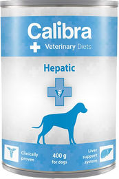Calibra Veterinary Diets Hepatic Hundefutter Nassfutter Leber 6 x 400 g – Bild 1 von 1