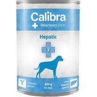 Produktbild von Calibra Veterinary Diets Hepatic Hundefutter Nassfutter mit Leber 12 x 400 g