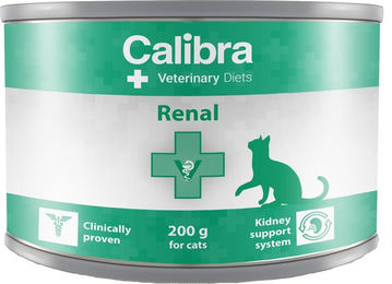 Calibra Veterinary Diets Renal Katzenfutter Nassfutter für erwachsene Katzen 6 x 200 g – Bild 1 von 3