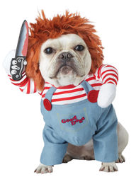 California Costumes Chucky Hundekostüm Mantel für Hunde Größe S – Bild 1 von 2