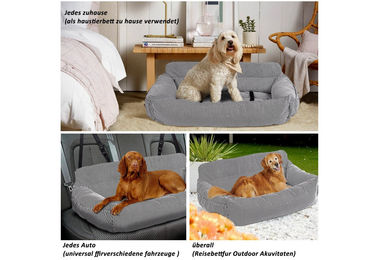 CALIYO 2-in-1 Hunde-Autositz und Hundebett aus Oxford-Gewebe für alle Fahrzeugtypen – Bild 1 von 4