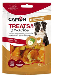 Produktbild von Camon Apfelsnack mit Huhn Monoprotein und glutenfrei 80 g