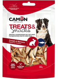 Produktbild von Camon Belohnungssnack Dreieckige Happen Huhn und Kabeljau glutenfrei