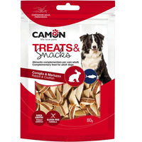 Produktbild von Camon Belohnungssnack Dreieckige Happen Huhn und Kabeljau glutenfrei