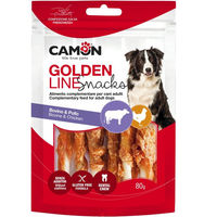 Produktbild von Camon Golden Line Kaurolle Twist Kausnack für Hunde mit Huhn und Rind glutenfrei