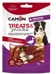Produktbild von Camon Kauknochen Entenstreifen Monoprotein 80 g