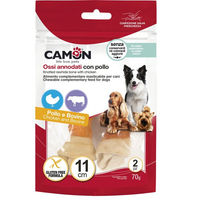 Produktbild von Camon Kauknochen Rind mit Huhn glutenfrei 2 Stück à 11 cm