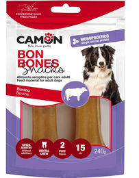 Produktbild von Camon Kauknochen Rind Monoprotein Glutenfrei 2 Stück à 15 cm
