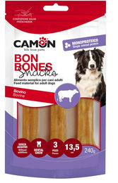 Produktbild von Camon Kauknochen Rind Monoprotein Glutenfrei 3 Stück 13,7 cm