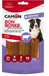Produktbild von Camon Kauknochen Rind Monoprotein und glutenfrei 4 Stück à 10 cm