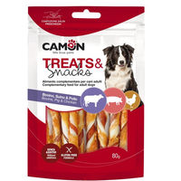 Produktbild von Camon Kaurolle Rind Schwein und Huhn glutenfrei 80 g
