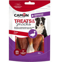 Produktbild von Camon Kausnack Ente Monoprotein und glutenfrei 80 g