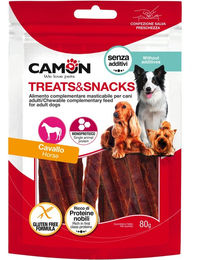 Produktbild von Camon Kausnack Sticks Monoprotein Pferd
