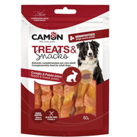 Produktbild von Camon Kausnack Süßkartoffel mit Kaninchen Monoprotein Glutenfrei 80 g