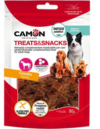 Produktbild von Camon Kauwürfel Belohnungssnack für Pferde monoprotein und glutenfrei