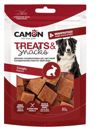 Produktbild von Camon Kauwürfel Big Bites Kaninchen Monoprotein und glutenfrei 80 g