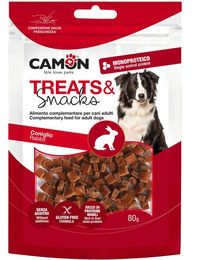 Produktbild von Camon Kauwürfel Kaninchen Belohnungssnack monoprotein und glutenfrei
