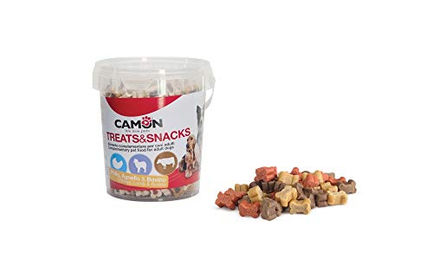 Produktbild von Camon Mini Treats & Snacks Gehörknöchelchen Naturkauartikel für Hunde 500g